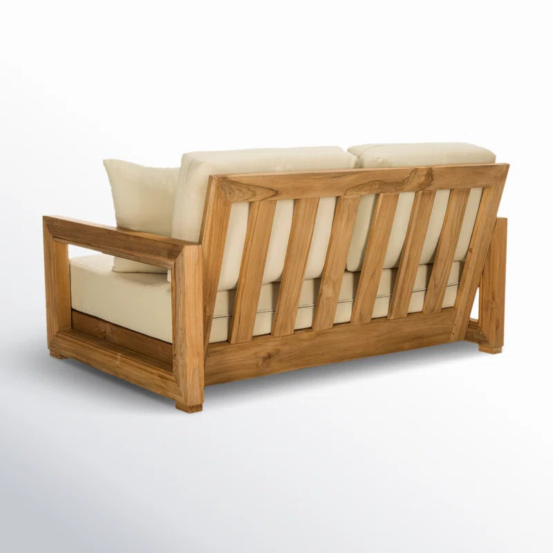 Melrose 52.75" Wide Loveseat with Cushions