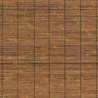 Bamboo Blinds, Imperial Cordless Blinds for Windows, Fruitwood Finish, 72" X 72"
