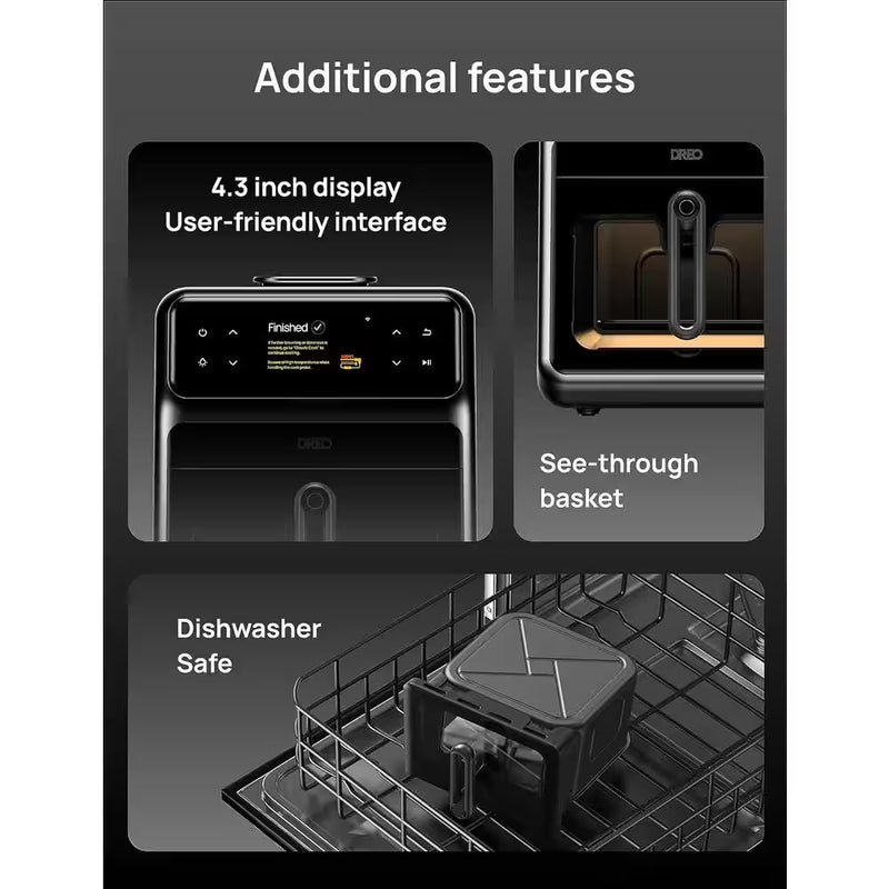 6 Qt. Chefmaker Combi Smart Air Fryer