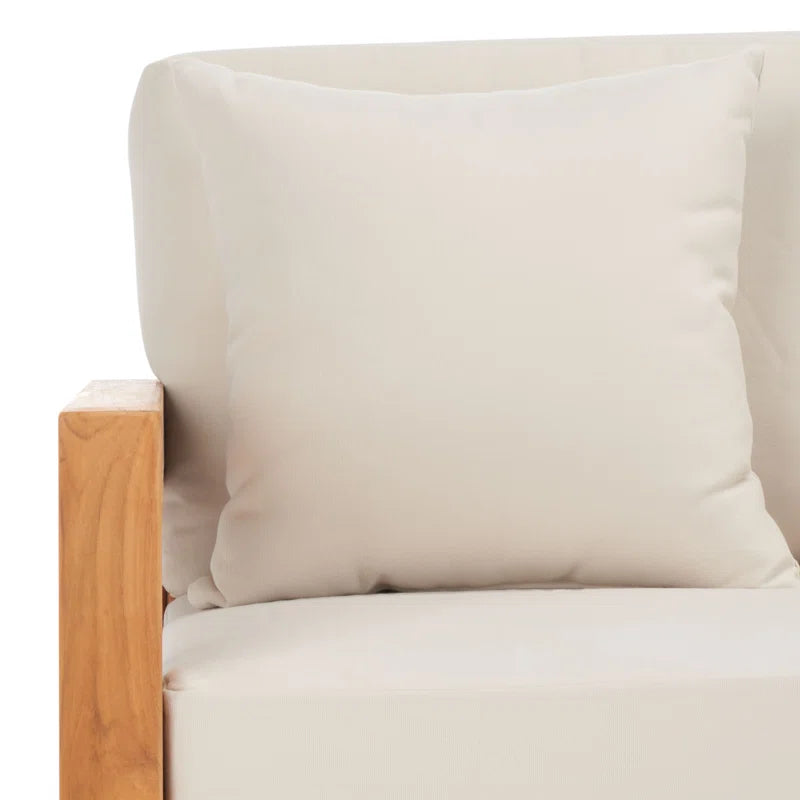 Melrose 76.55'' Teak Outdoor Sofa