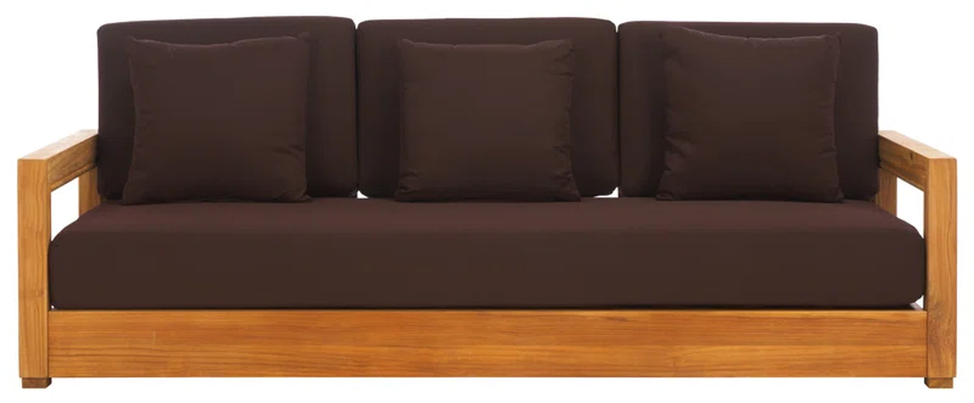 Melrose 76.55'' Teak Outdoor Sofa