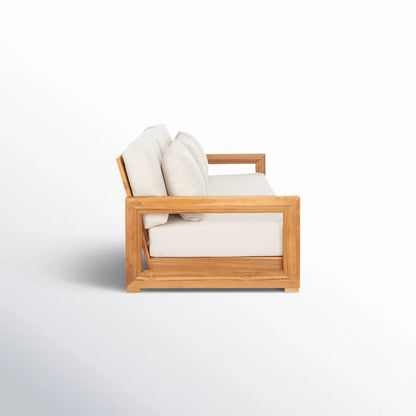 Melrose 76.55'' Teak Outdoor Sofa