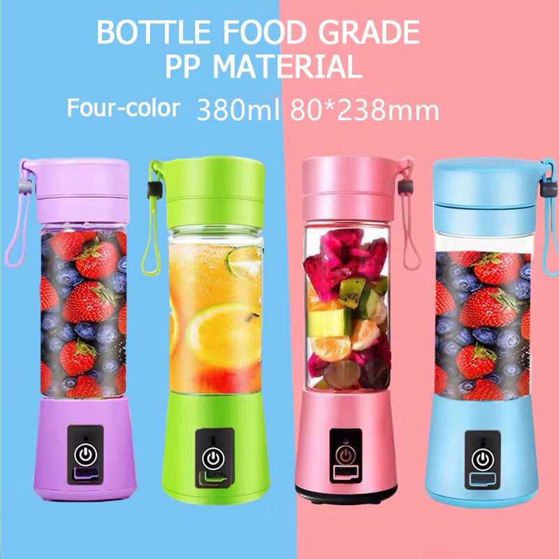 Wireless Juicer Household Fruit Cup Mini Portable Blender Cup USB Charging Small Juicer